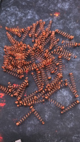 Brass wire springs - springs, piano