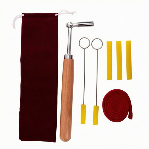 Piano tuning kit wooden - tuning, handle