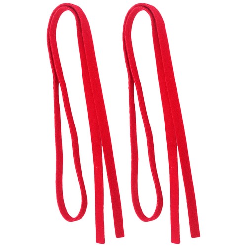 Piano tuning felt - strap, red